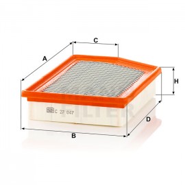 Въздушен филтър Mann-Filter C 27 047