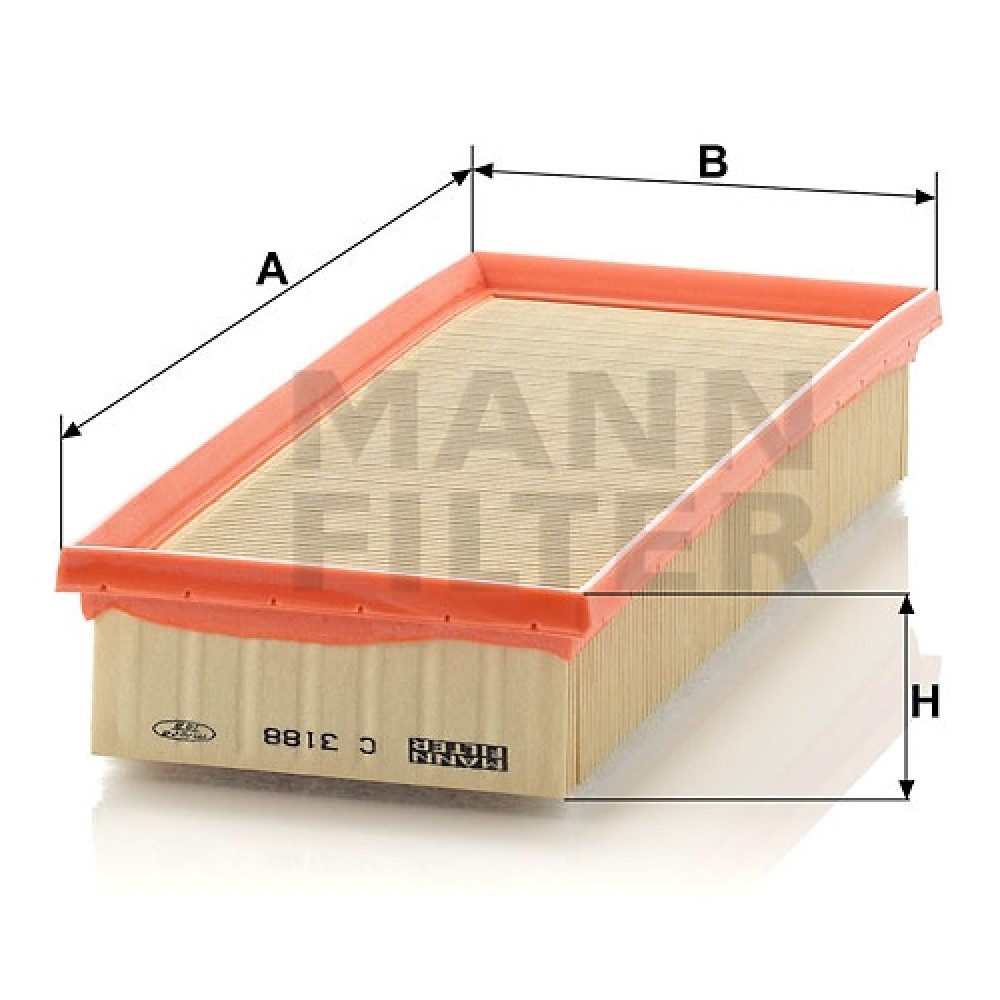Въздушен филтър Mann-Filter C 3188