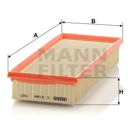 Въздушен филтър Mann-Filter C 3188