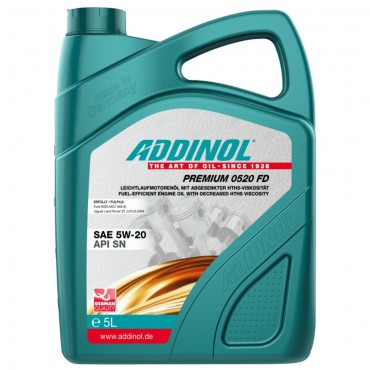 Масло Addinol Premium 0520 FD 5W-20 - 5 Литра