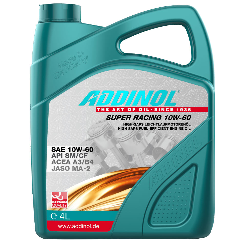 Масло Addinol Super Racing 10W-60 - 4 Литра