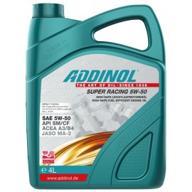 Масло Addinol Super Racing 5W-50 - 4 Литра