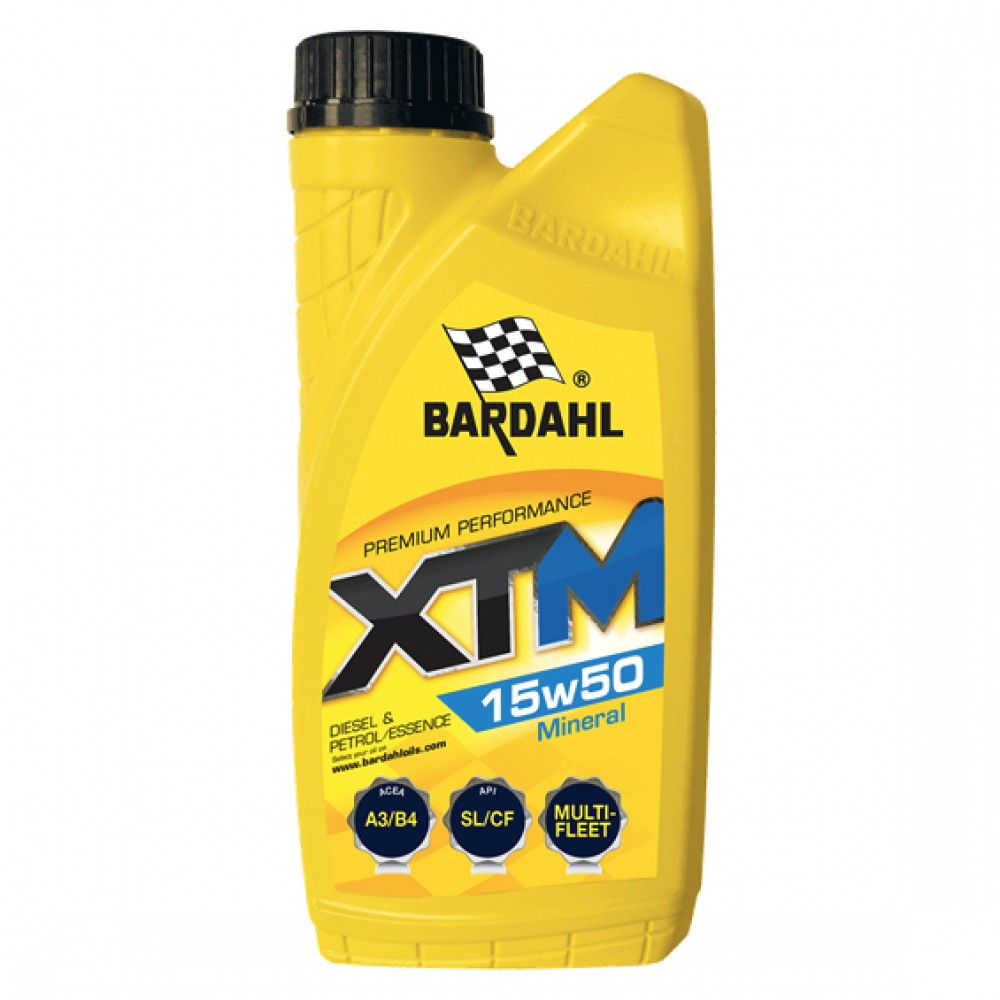 Масло BARDAHL XTM 15W-50 - 1 Литър