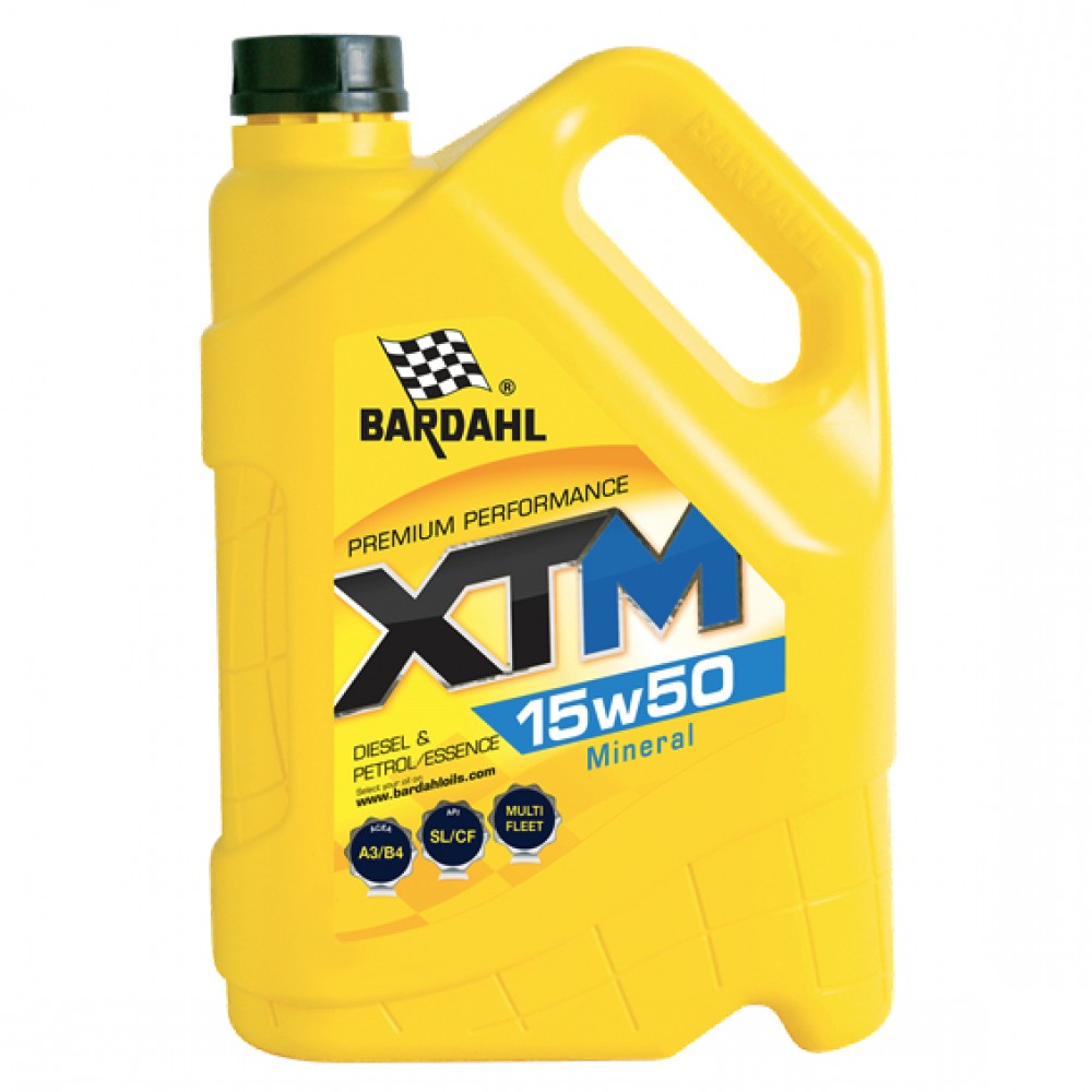 Масло BARDAHL XTM 15W-50 - 5 Литра