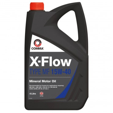 Масло Comma X-Flow Type MF 15W-40 - 4 Литра