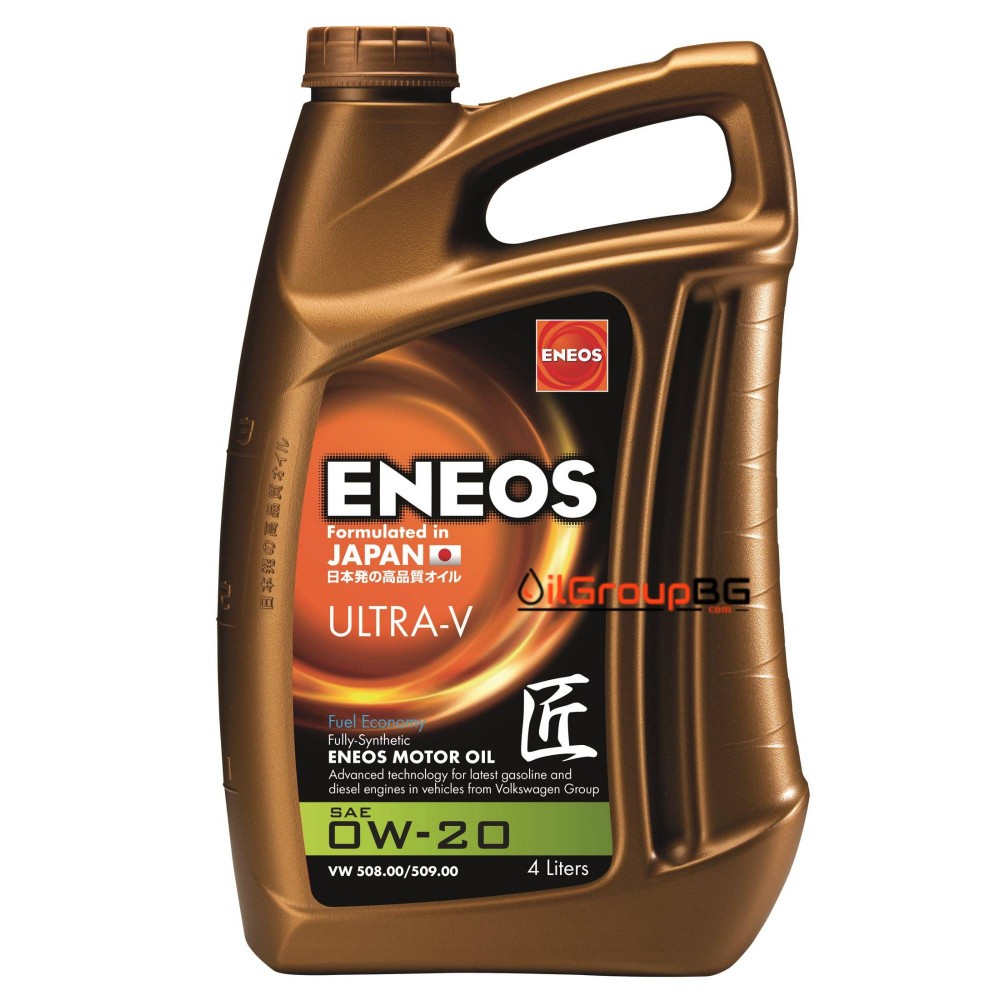 Масло ENEOS ULTRA-V 0W-20 - 4 Литра