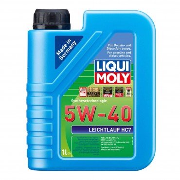 Масло LIQUI MOLY Leichtlauf HC7 5W-40 - 1 Литър