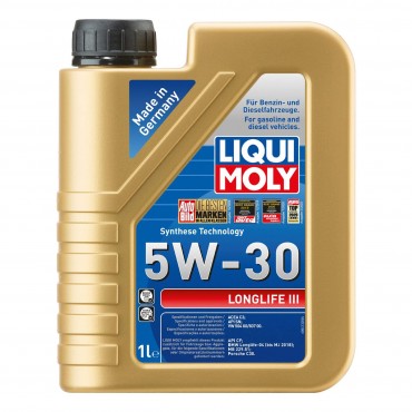 Масло LIQUI MOLY Longlife III 5W-30 - 1 Литър