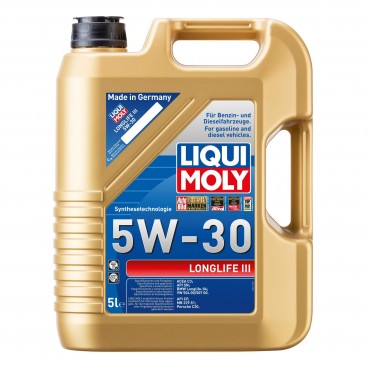 Масло LIQUI MOLY Longlife III 5W-30 - 5 Литра