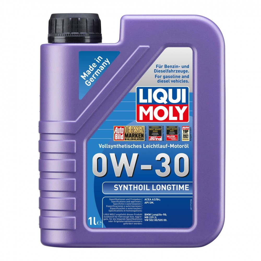 Масло LIQUI MOLY Synthoil Longtime 0W-30 - 1 Литър
