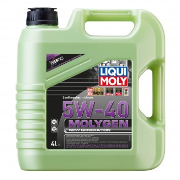 Масло LIQUI MOLY Molygen 5W-40 - 4 Литра