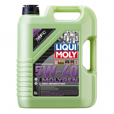 Масло LIQUI MOLY Molygen 5W-40 - 5 Литра