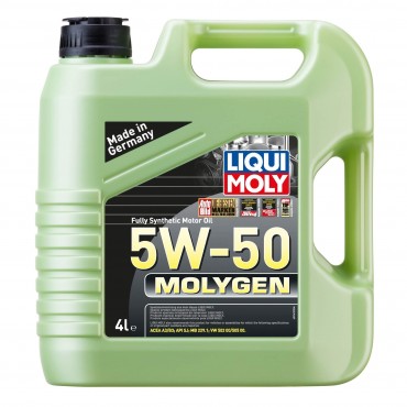 Масло LIQUI MOLY Molygen 5W-50 - 4 Литра