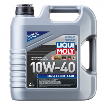 Масло LIQUI MOLY MoS2 Leichtlauf 10W-40 - 4 Литра
