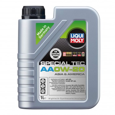 Масло LIQUI MOLY Special Tec AA 0W-20 - 1 Литър