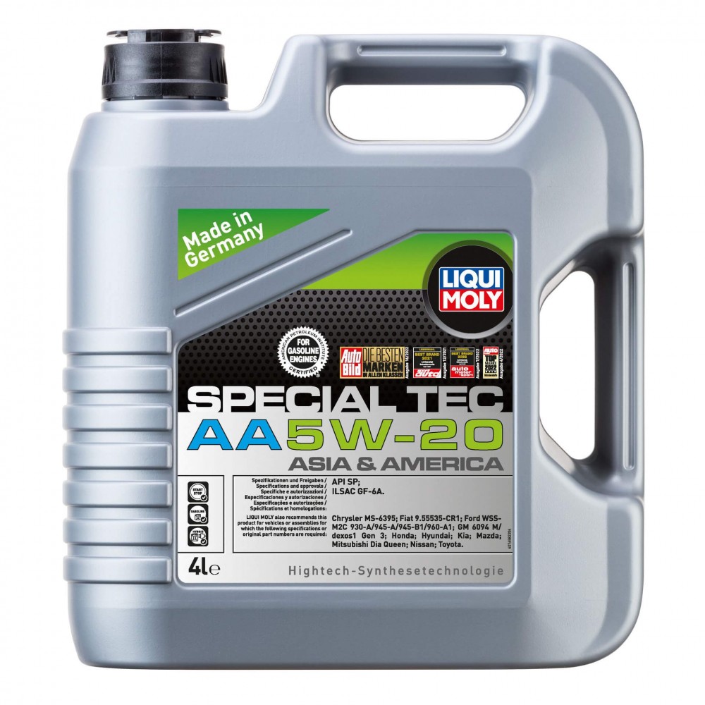 Масло LIQUI MOLY Special Tec AA 5W-20 - 4 Литра