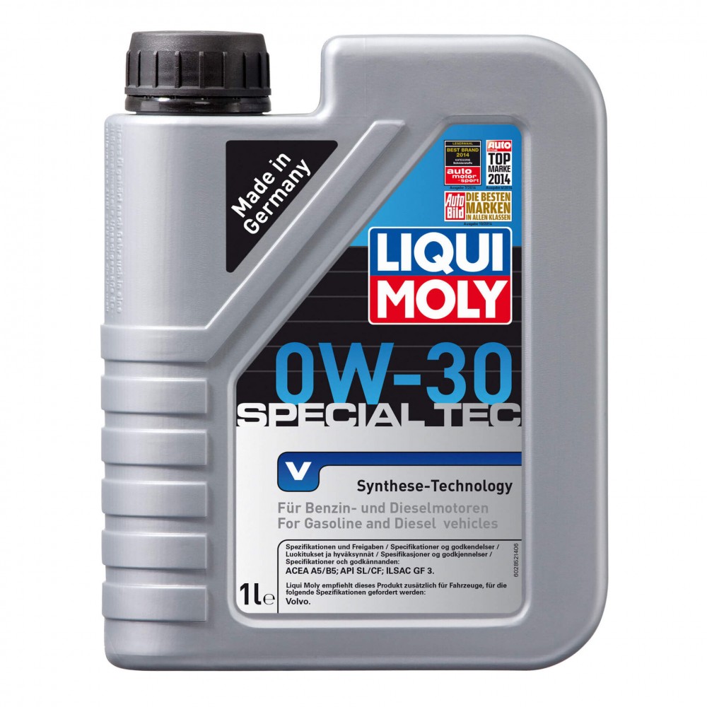 Масло LIQUI MOLY Special Tec V 0W-30 - 1 Литър Масло LIQUI MOLY Special Tec V 0W-30 - 1 Литър