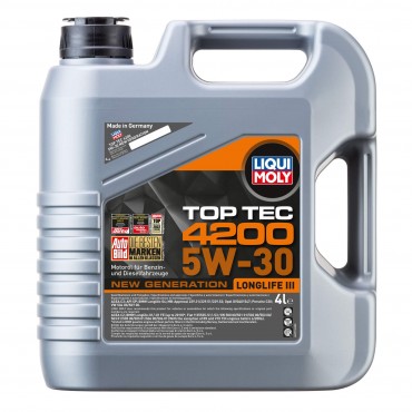Масло LIQUI MOLY Top Tec 4200 5W-30 - 4 Литра