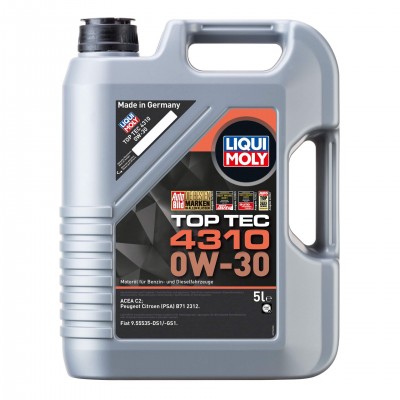 Масло LIQUI MOLY Top Tec 4310 0W-30 - 5 Литра