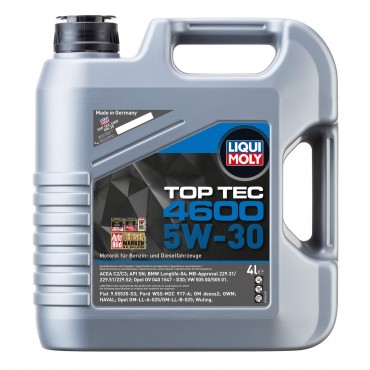 Масло LIQUI MOLY Top Tec 4600 5W-30 - 4 Литра