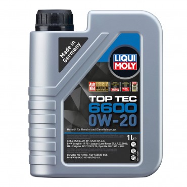 Масло LIQUI MOLY Top Tec 6600 0W-20 - 1 Литър
