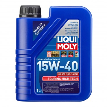 Масло LIQUI MOLY Touring High Tech Diesel Specialoil 15W-40 - 1 Литър