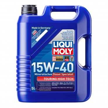 Масло LIQUI MOLY Touring High Tech Diesel Specialoil 15W-40 - 5 Литра