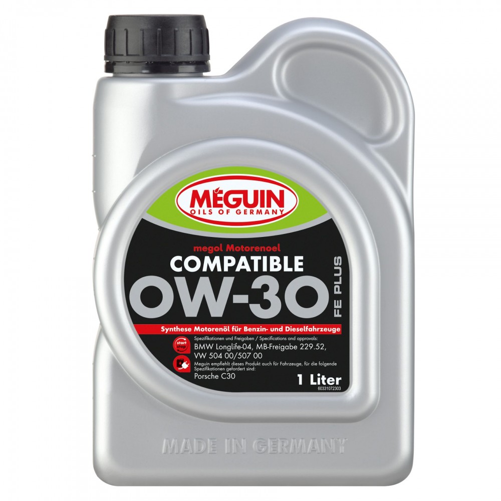 Масло MEGUIN Compatible 0W-30 FE Plus - 1 Литър