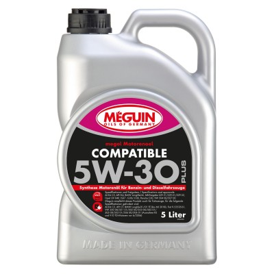 Масло MEGUIN Compatible 5W-30 Plus - 5 Литра