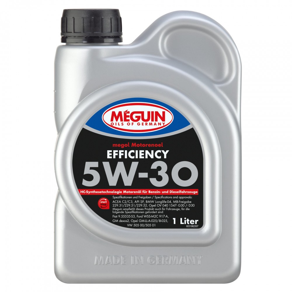 Масло MEGUIN Efficiency 5W-30 - 1 Литър