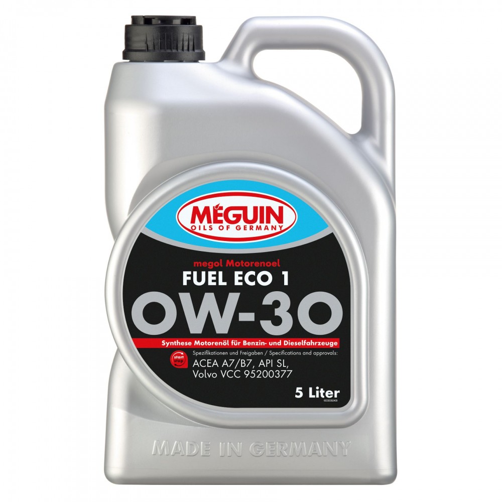 Масло MEGUIN Fuel Eco 1 SAE 0W-30 - 5 Литра
