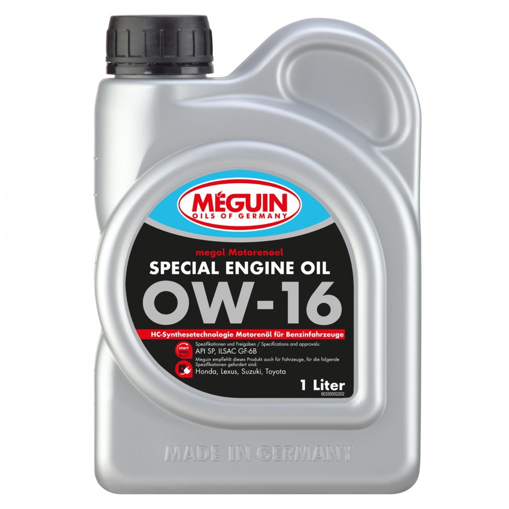 Масло MEGUIN Special Engine Oil 0W-16 - 1 Литър