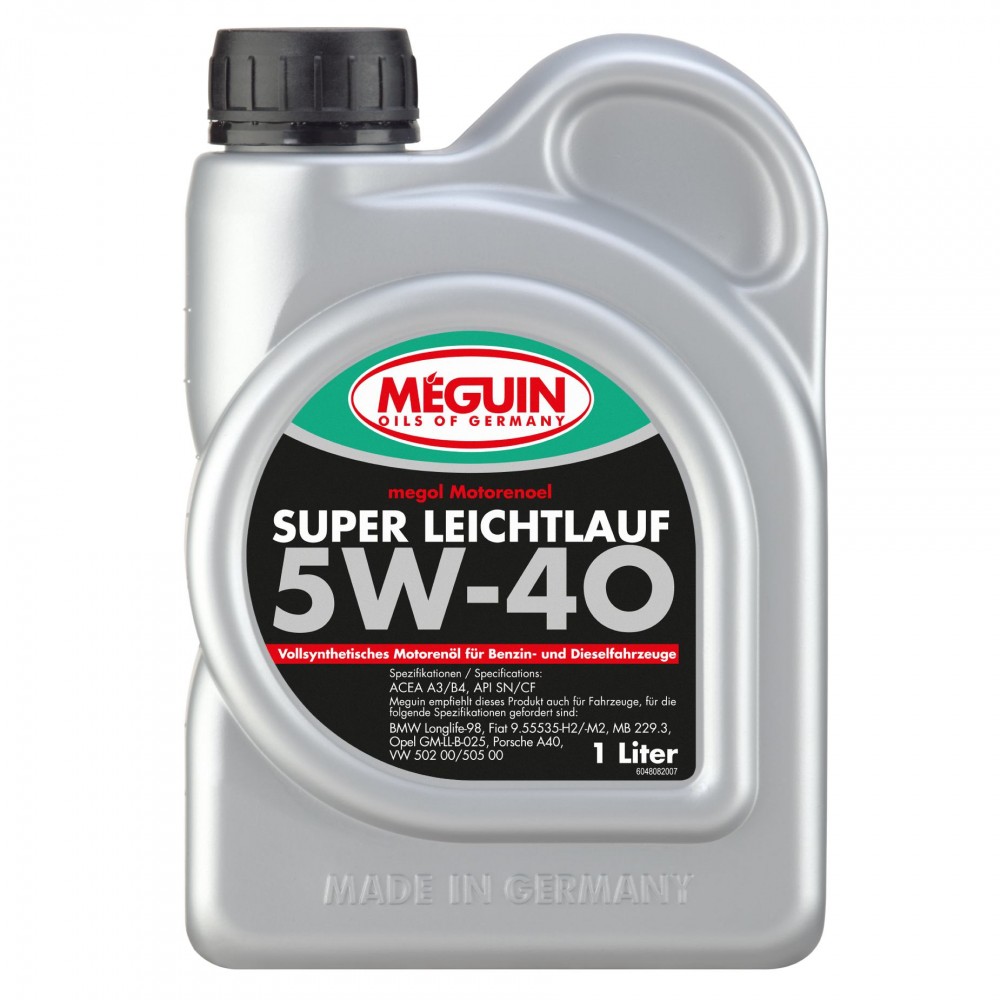 Масло MEGUIN Super Leichtlauf 5W-40 - 1 Литър