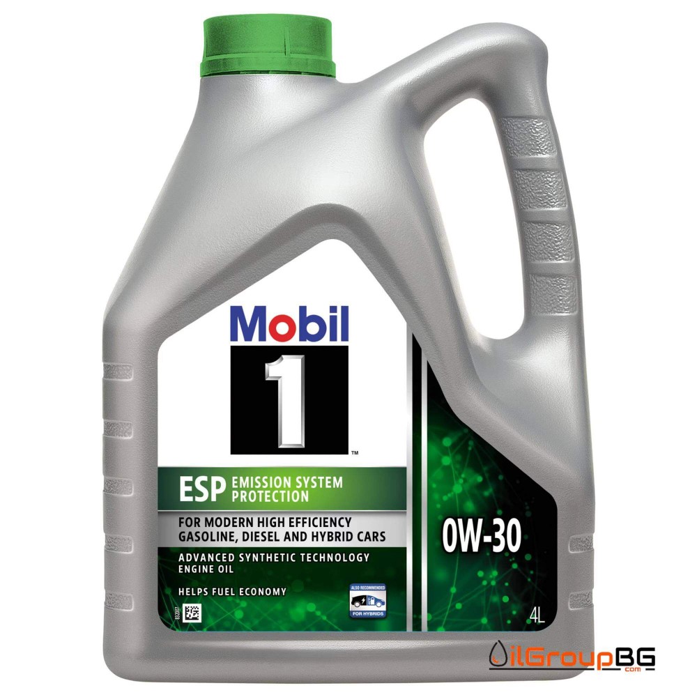 Масло Mobil 1 ESP 0W-30 - 4 Литра