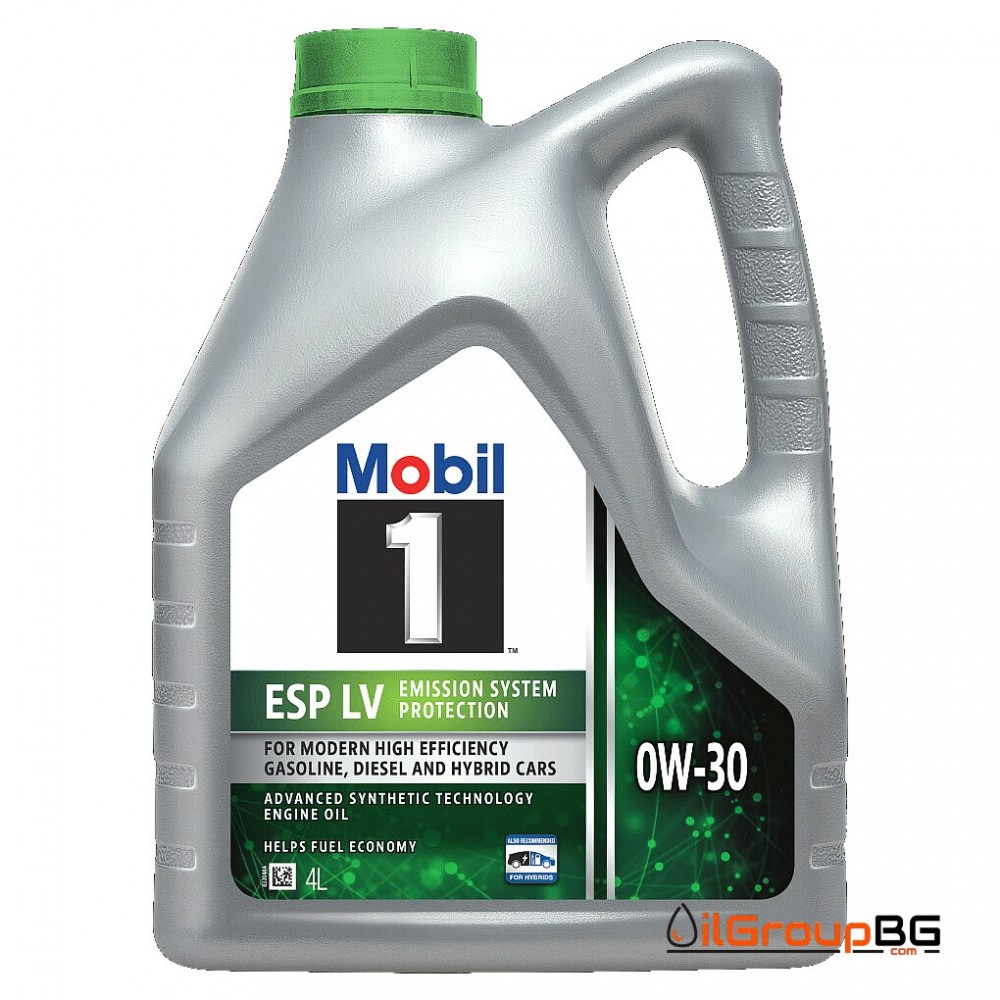 Масло Mobil 1 ESP LV 0W-30 - 4 Литра