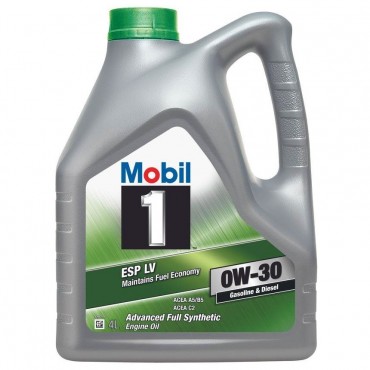 Масло Mobil 1 ESP LV 0W-30 - 4 Литра