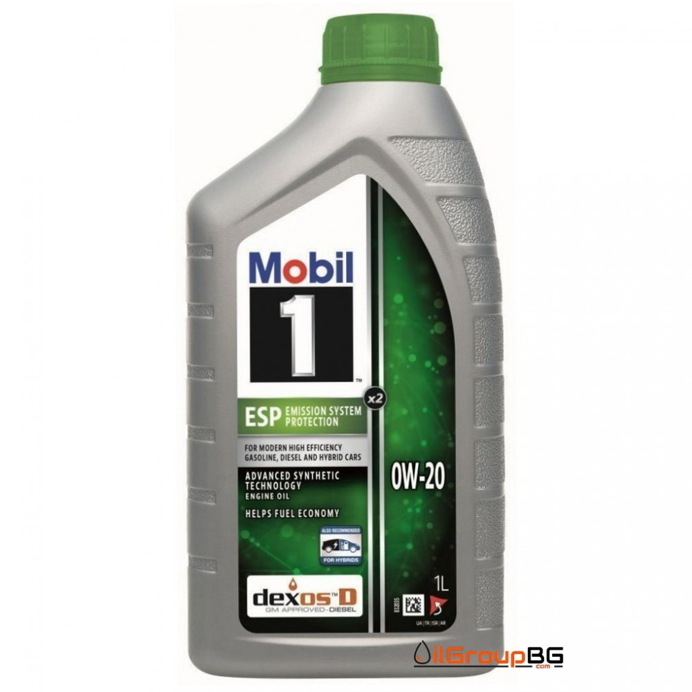Масло Mobil 1 ESP x2 0W-20 - 1 Литър