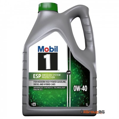 Масло Mobil 1 ESP x4 0W-40 - 5 Литра