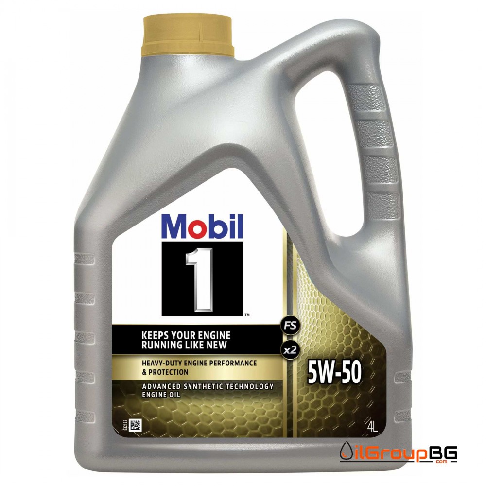 Масло Mobil 1 FS x2 5W-50 - 4 Литра