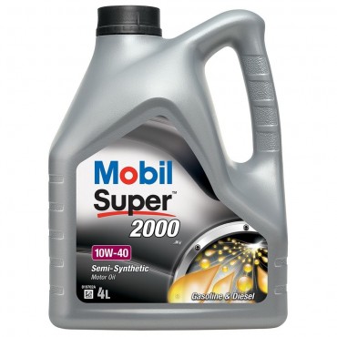 Масло Mobil Super 2000 X1 10W-40 - 4 Литра