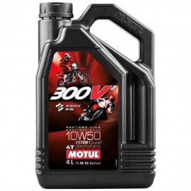 Масло Motul 300V² Factory Line 10W-50 4T - 4 Литра