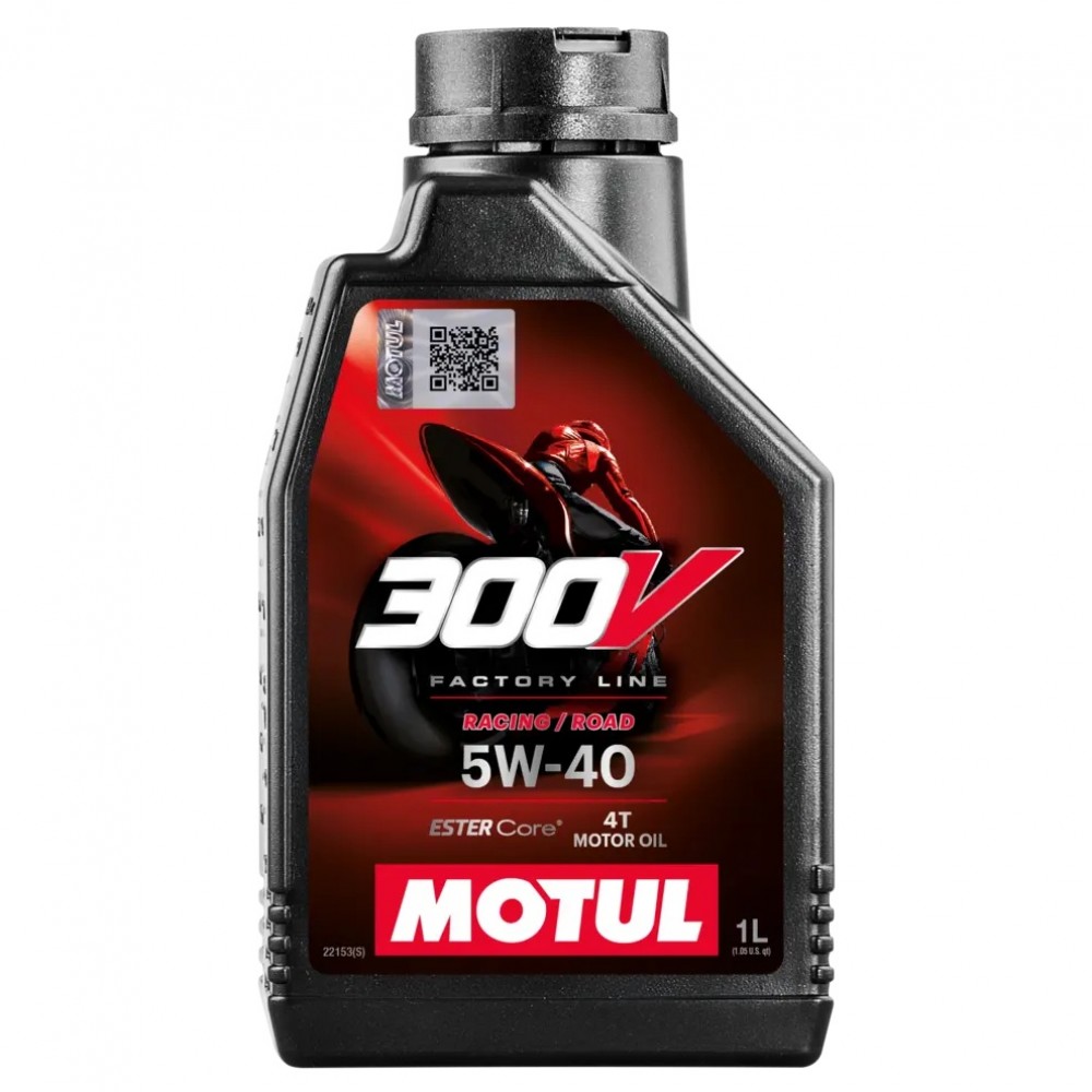 Масло Motul 300V FL Road Racing 4T 5W-40 - 1 Литър