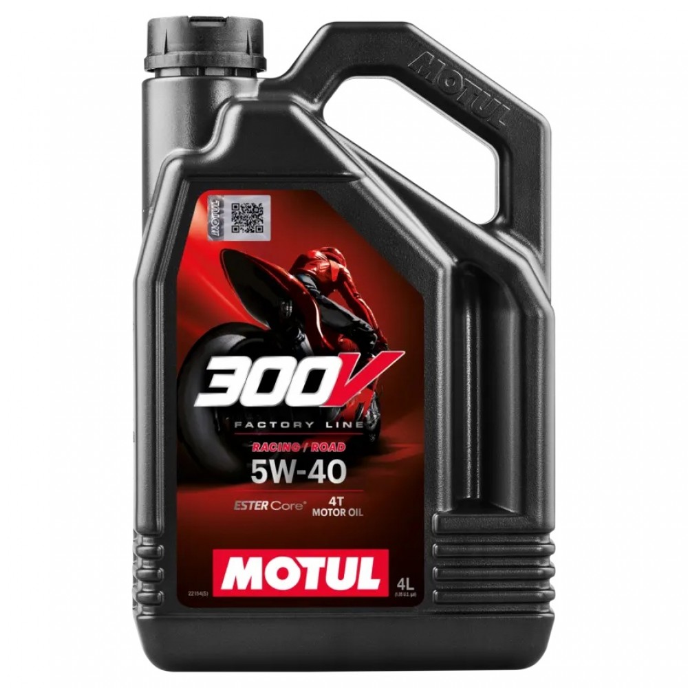 Масло Motul 300V FL Road Racing 4T 5W-40 - 4 Литра