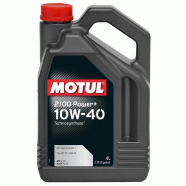 Масло Motul 2100 POWER+ 10W-40 - 4 Литра