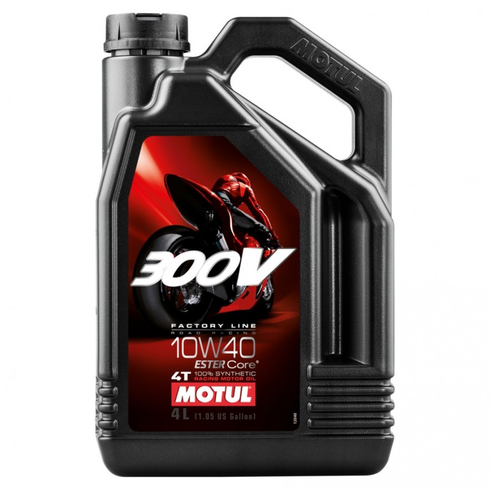 Масло Motul 300V FL Road Racing 4T 10W-40 - 4 Литра