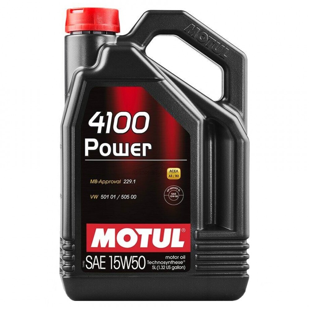 Масло Motul 4100 Power 15W-50 - 5 Литра