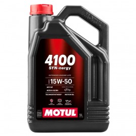 Масло Motul 4100 SYN-nergy 15W-50 - 5 Литра