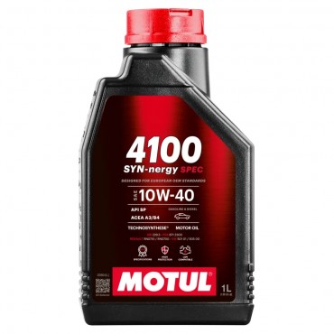 Масло Motul 4100 SYN-nergy SPEC 10W-40 - 1 Литър