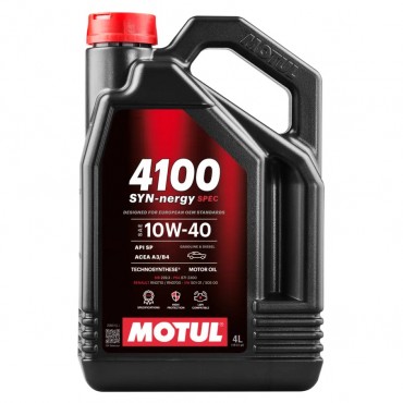 Масло Motul 4100 SYN-nergy SPEC 10W-40 - 4 Литра