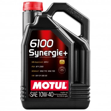 Масло Motul 6100 SYNERGIE+ 10W-40 - 5 Литра